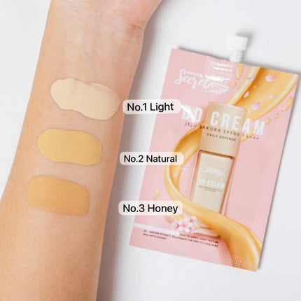 Angel’s Secret DD Cream Jeju Sakura SPF50 PA+++ – Lightweight Hydrating Coverage with UV Protection
