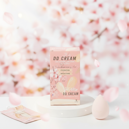 Angel’s Secret DD Cream Jeju Sakura SPF50 PA+++ – Lightweight Hydrating Coverage with UV Protection